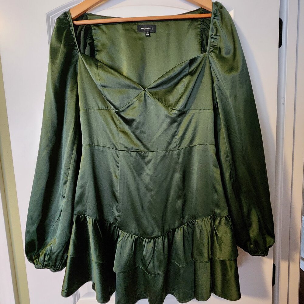 Majorelle Sage Green Dress